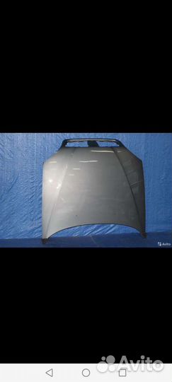 Капот chevrolet lanos в цвет лунная дорога