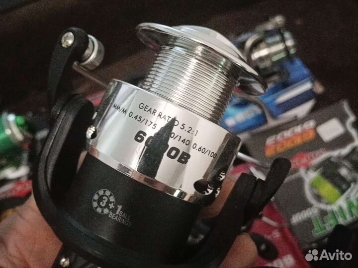 Катушки силовые с байтранером силовые 6000