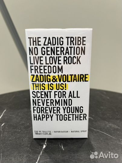 Zadig&Voltarie This is Us EauDeToilette 100 ml