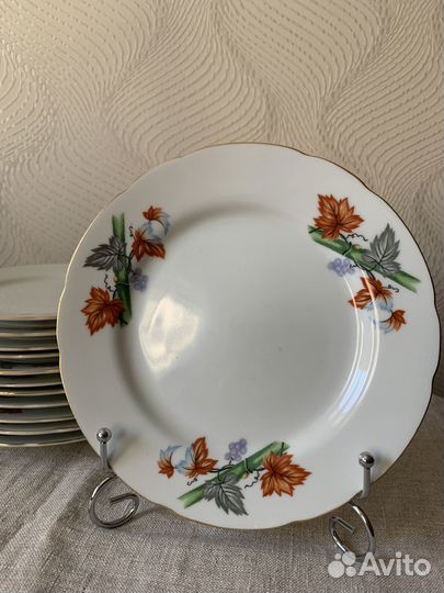 Тарелка пирожковая десертная Япония 12 шт