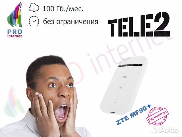 Интернет Для Удаленной Работы ZTEmf90+