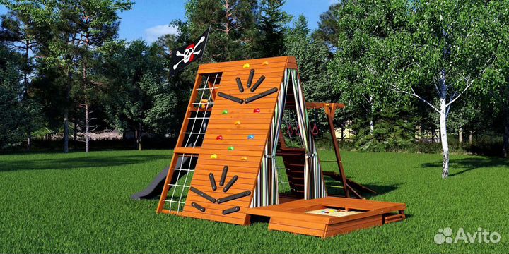 Детские уличные спортивные комплексы для дачи