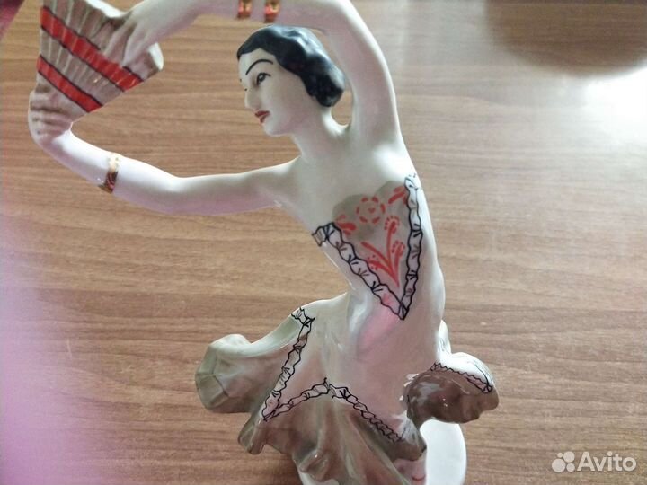 Фарфоровые статуэтки СССР балерина
