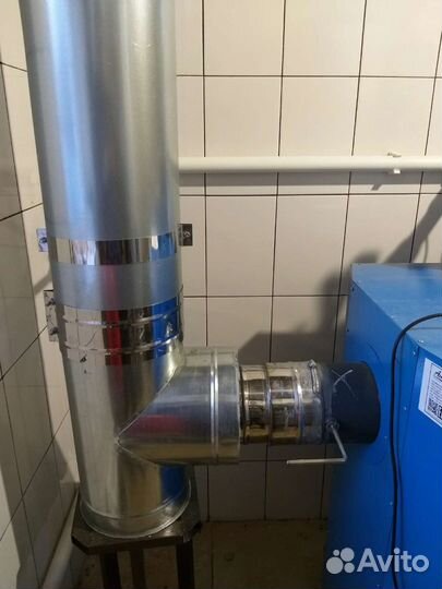 Твердотопливный котел длительного горения