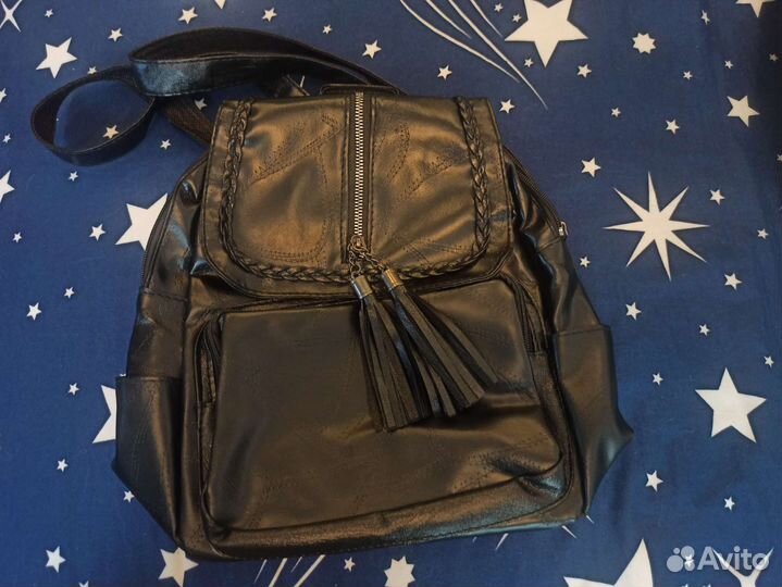 Рюкзак женский черный