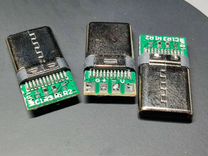 Type c 4 pin (мама+папа), micro USB