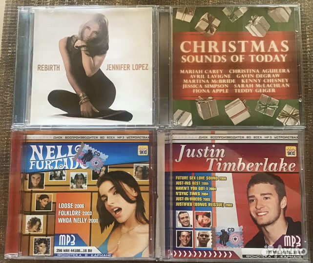 Коллекция CD-дисков