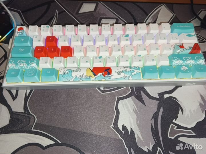 Игровая механическая клавиатура redragon fizz K617