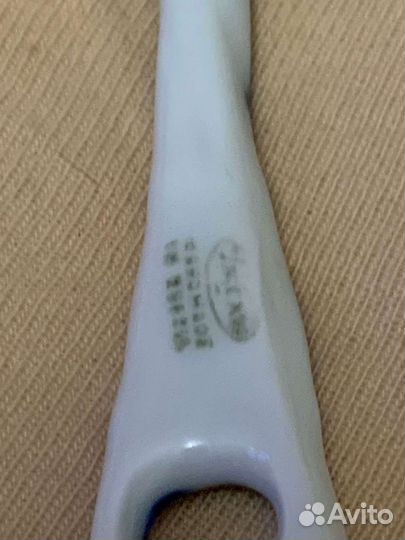 Ложка чайная.10шт.фарфор,гжель