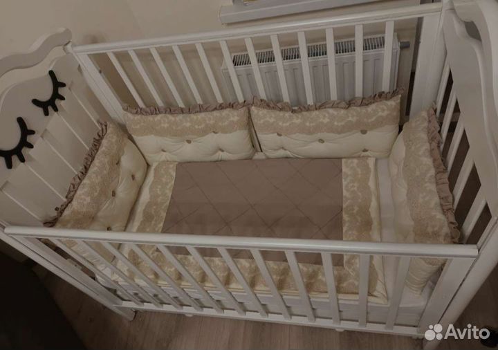 Бортики,одеялко, простынь