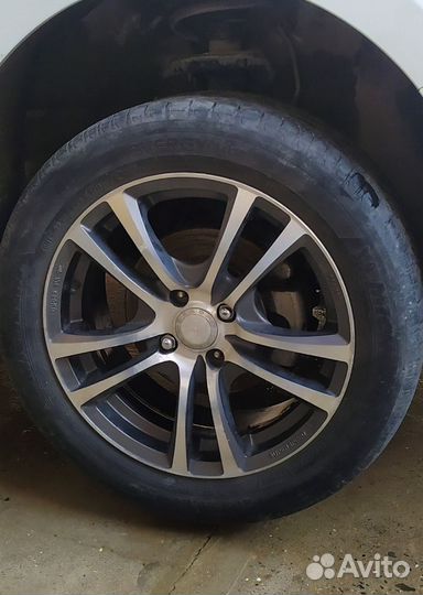 Литые диски r 16 4 100 бу