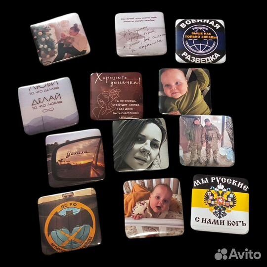 Фото магниты на заказ