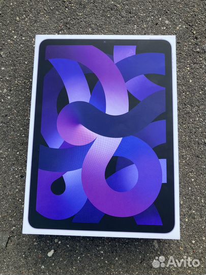 iPad air 5 2022 64 wi fi m1 purple новый