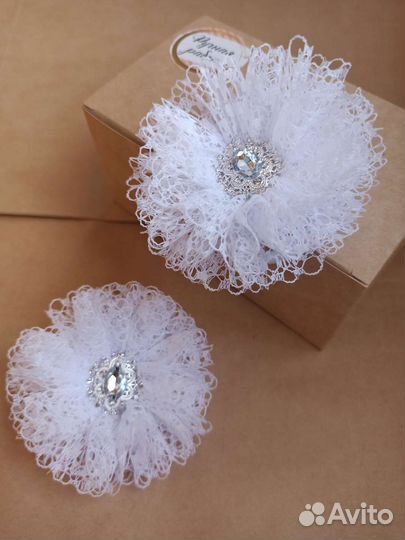 Банты кружевные ручной работы