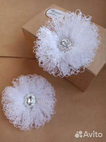 Банты кружевные ручной работы
