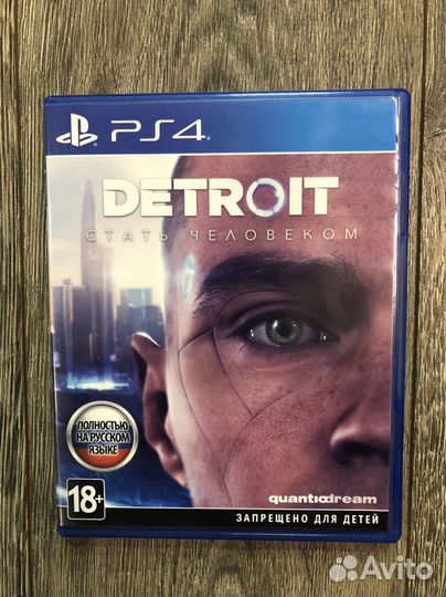 Игра для приставки ps4 и ps5 detroit