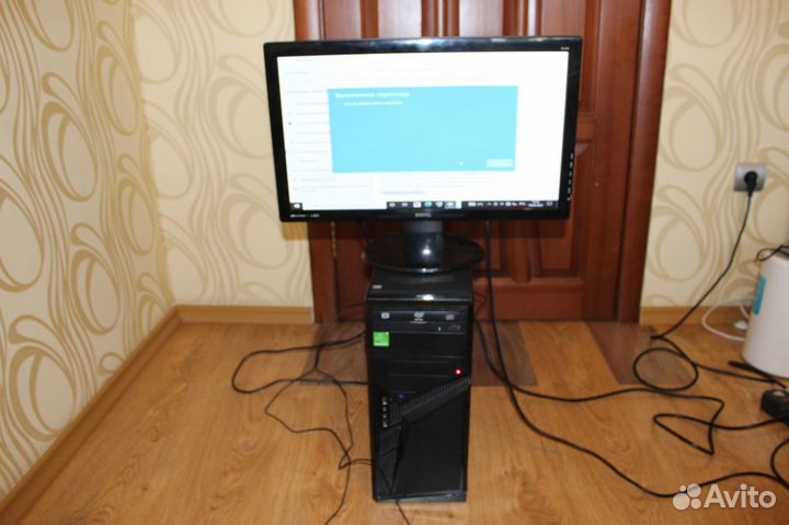 Комп в сборе:intel i3 7100 3.9Гц/500Гб/22 дюйма FH