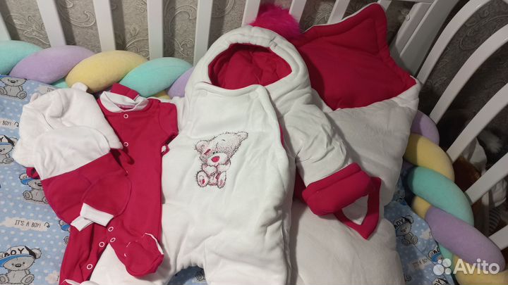 Комплект на выписку зима