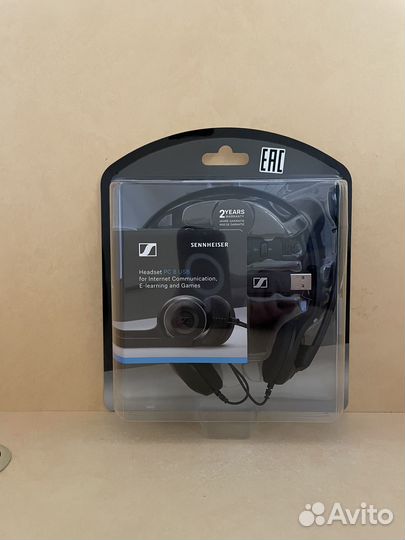 Компьютерная гарнитура Sennheiser PC 8 USB, черный
