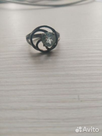 Перстень женский серебро