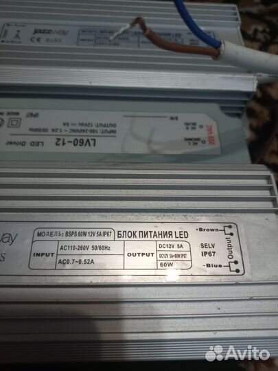 Блоки питания уличные