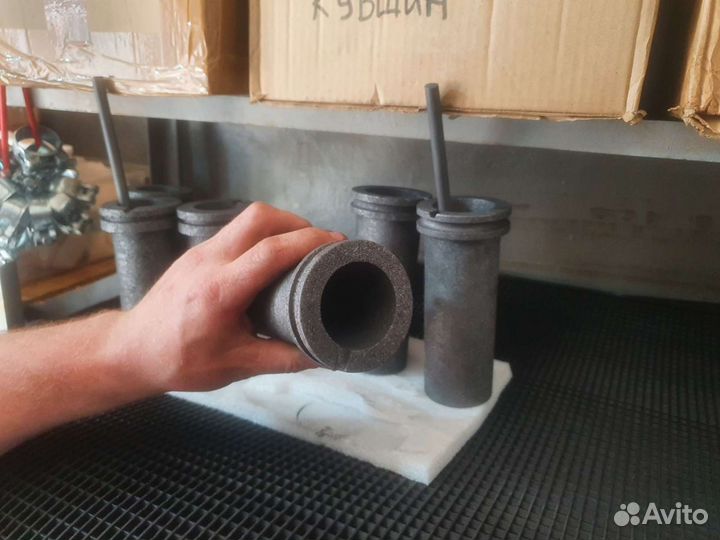 Тигель для плавки графитовый