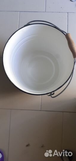 Ведро эмалированное СССР