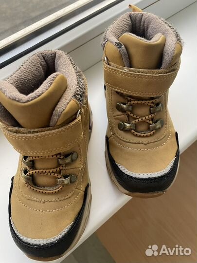Ботинки демисезонные для мальчика 25 размер