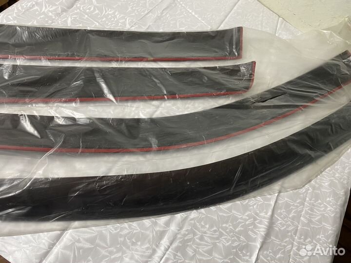 Дефлекторы окон на mitsubishi outlander II