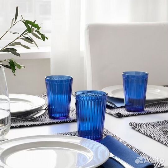 Икеа вардаген vardagen Набор стаканов 4 шт 310 мл