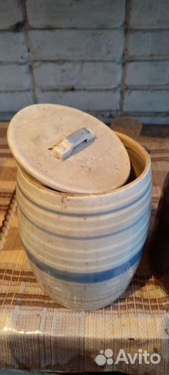 Кадушка керамическая из СССР