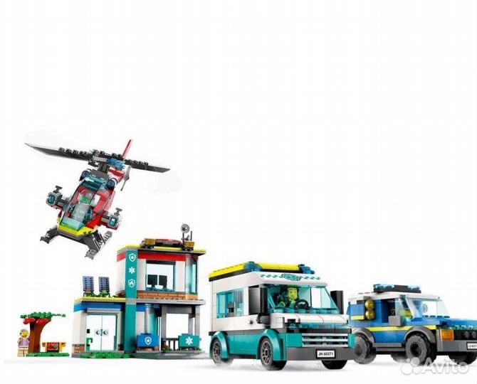 Lego city штаб квартира 60371