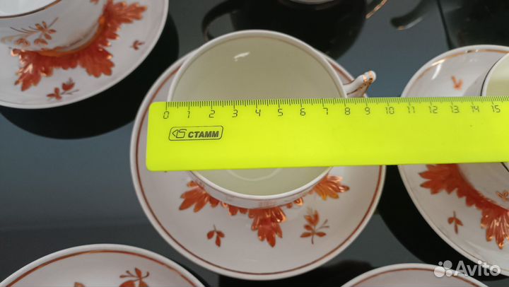 Чайный сервиз вербилки СССР 