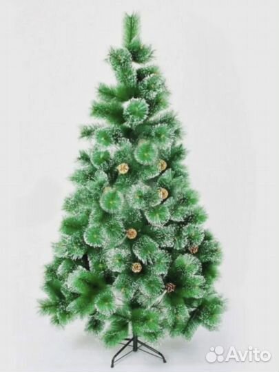 Ель сосна с шишками 150см