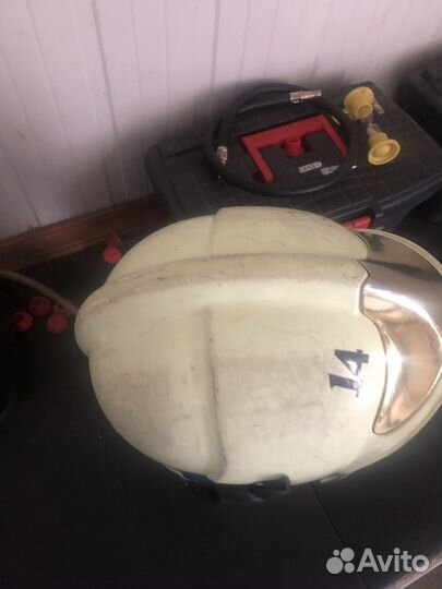 Шлем каска пожарного gallet