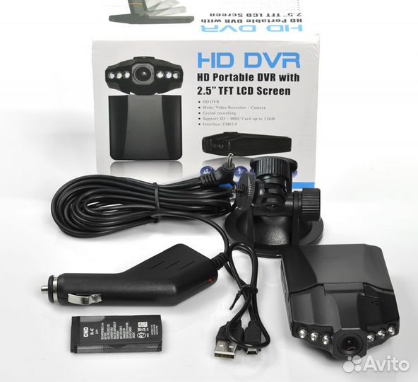 Видеорегистратор HD Portable DVR with 2.5 TFT LCD