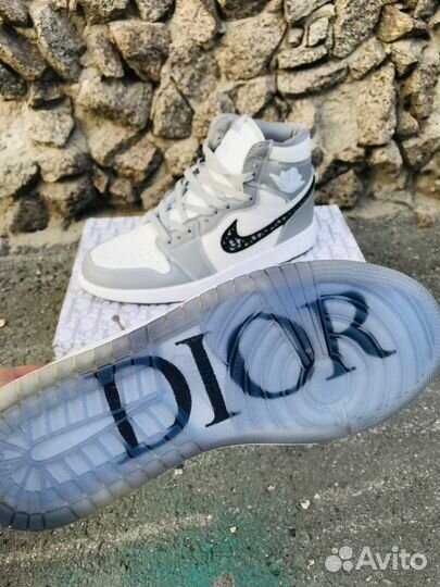 Кроссовки мужские Nike Air Jordan 1 High Dior