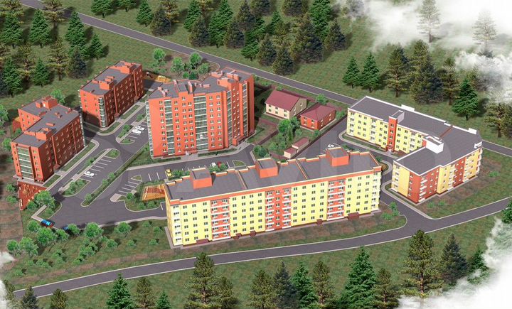 2-к. квартира, 61,7 м², 3/5 эт.