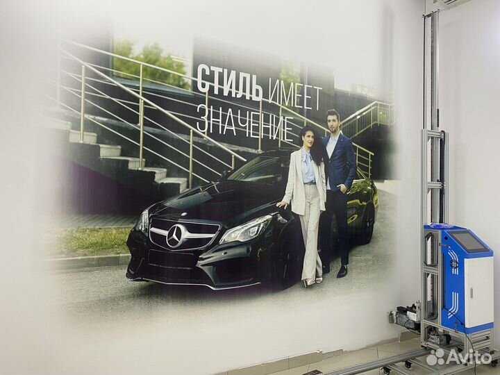 Роспись стен (печать на стенах)