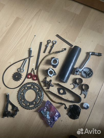 Запчасти на питбайк