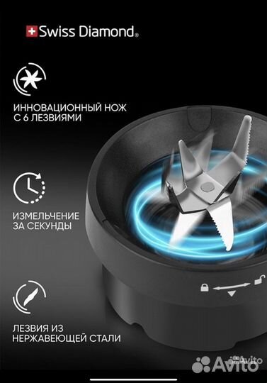 Настольный блендер Swiss Diamond SD-BL 003