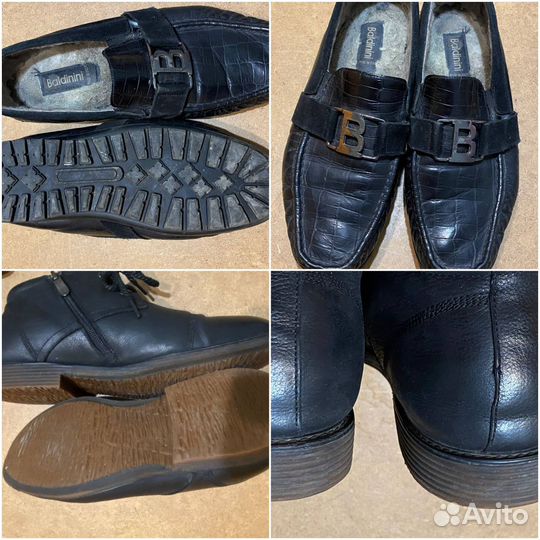 Туфли ботинки зима 43 размер пакетом