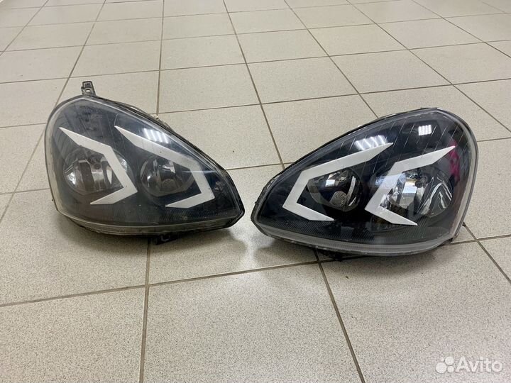 Amg фары на LADA priora 2/1