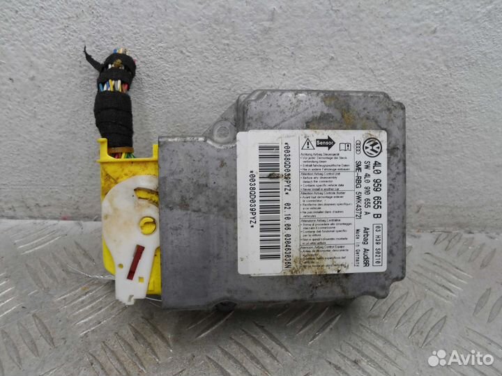 Эбу подушек безопасности Audi Q7 4L 4L0959655B