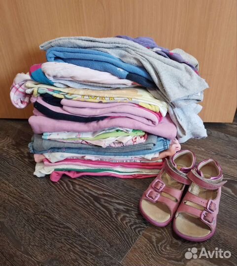 Вещи пакетом на девочку 4-5 лет