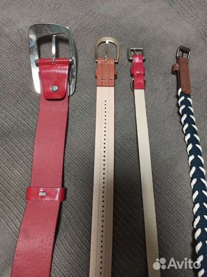 Ремень женский кожаный