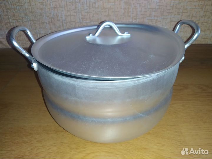 Кастрюли Kalitva алюминиевые (3л; 3,5л; 4,5л)