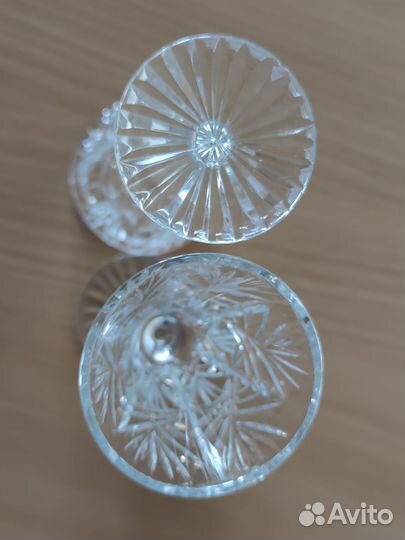 Фужеры бокалы хрустальные из хрусталя винные 2шт