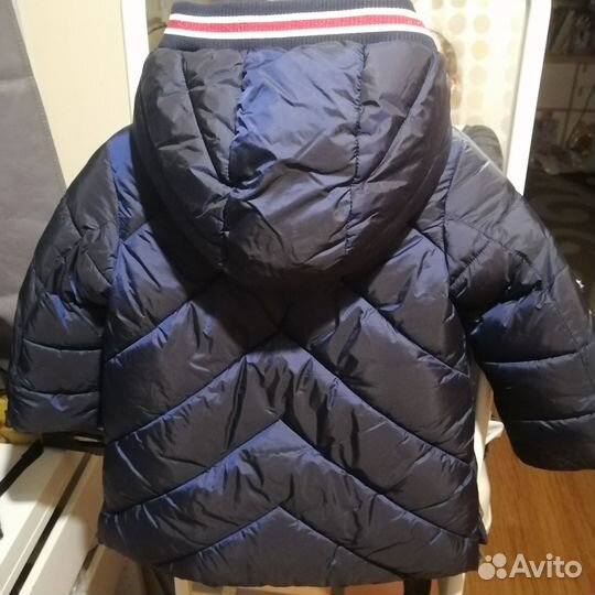 Пальто зимнее gulliver 104 на девочку