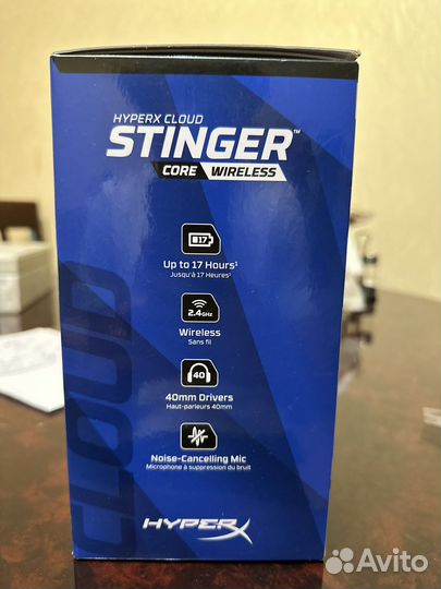 Игровые наушники HyperX cloud Wireless